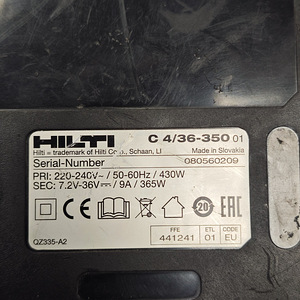 Tiigersaag Hilti WSR 22-A + aku 5.2ah + laadija + kohver (6 foto / 6)