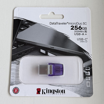 Kingston 256GB DataTraveler MicroDuo 3C USB Flash Drive