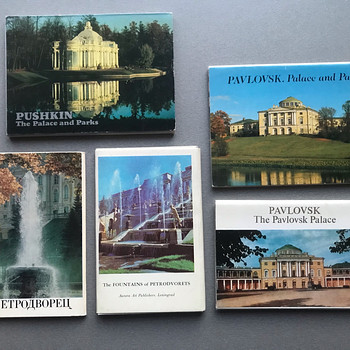 Postkaartide komplektid, Санкт-Петербурга eeslinnad (5 komplekti)