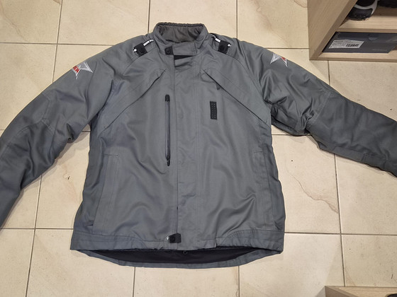 Mootorratturi jope ICON Raiden DKR Monochromatic Waterproof