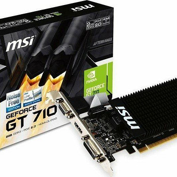 MSI GeForce GT 710 2GD3H LP 2 ГБ DDR3