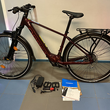 Elektrijalgratas Orbea Kemen 40 Dark Red