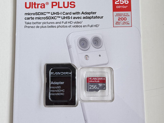SanDisk Ultra Plus 256GB microSD Card SD 200 MB/s