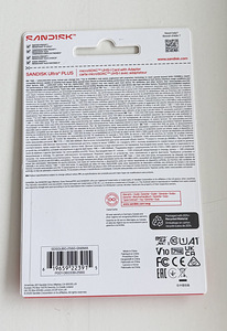 SanDisk Ultra Plus 256GB microSD Card SD 200 MB/s (2 фото из 2)