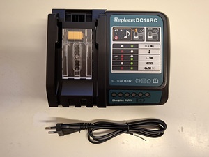 Makita DC18RC kiirlaadija (analoog) 14,4V–18V (2 foto / 3)