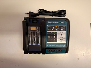 Makita DC18RC kiirlaadija (analoog) 14,4V–18V (1 foto / 3)