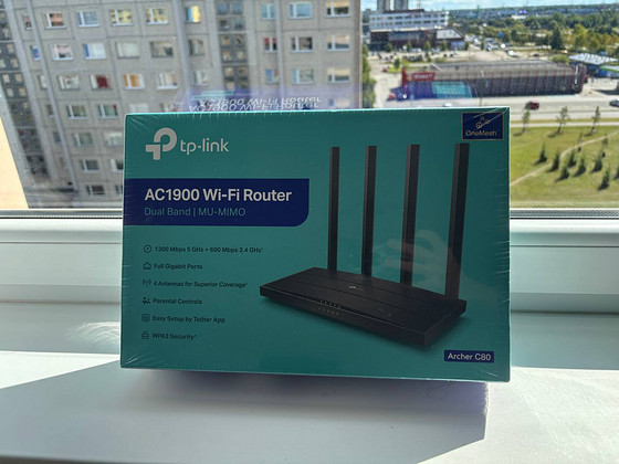 Двухдиапазонный Wi-Fi роутер TP-Link Archer C80 (Новый)