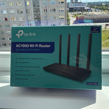 Двухдиапазонный Wi-Fi роутер TP-Link Archer C80 (Новый)