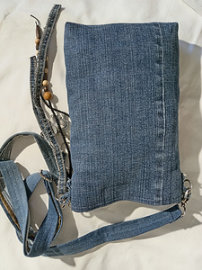 Джинсовая сумка "Urban Indigo" – 100% ручная работа / уникальная (10 фото из 10)