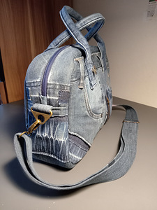 Джинсовая сумка «Denim Mix» — 100% ручная работа! (5 фото из 10)