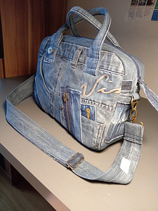 Джинсовая сумка «Denim Mix» — 100% ручная работа! (7 фото из 10)