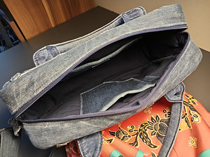 Джинсовая сумка «Denim Mix» — 100% ручная работа! (8 фото из 10)