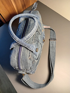 Джинсовая сумка «Denim Mix» — 100% ручная работа! (10 фото из 10)