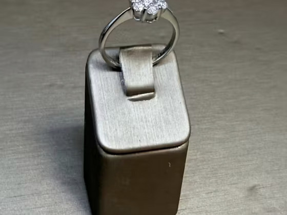 Eksklusiivne teemantsõrmus Giorgio Visconti (0,71 ct / 18K