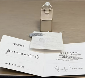 Giorgio Visconti briljantidega sõrmus 750 proov (2 foto / 5)