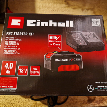 Einhell aku 4.0Ah + laadija