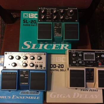 Boss SL-20, CE-20, DD-20