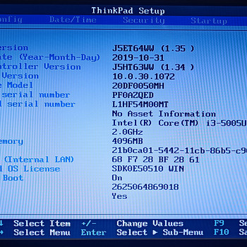 Lenovo Thinkpad E550