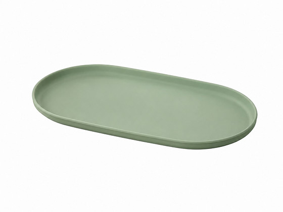 Plastikust rohelised kandikud / Пластиковые зеленые подносы