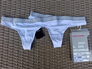 Uued Emporio Armani stringid, 2 paari pakis, suurus: S (1 foto / 5)