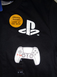 T-särk Playstation poisile (6 foto / 8)