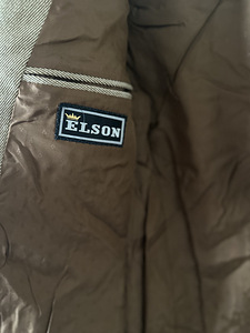 Винтажный мужской костюм Elson, Швеция, S/EU46, 1960-е (3 фото из 6)