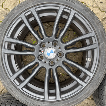 19" оригинальные диски BMW style 403M 5x120 + летние шины