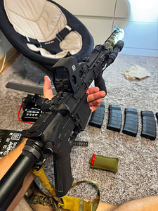 Specna Arms SA-B02 с модификациями + доп. аксессуары (3 фото из 6)