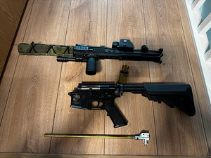 Specna Arms SA-B02 с модификациями + доп. аксессуары (5 фото из 6)