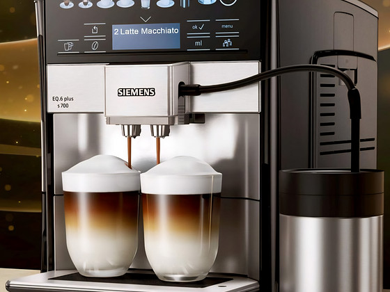 Täisautomaatne kvaliteetne kohvimasin Siemens Eq 6 S700