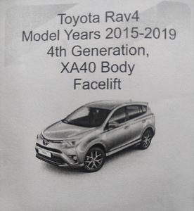 CLEANCAM- TOYOTA RAV4 2015-2019-2023 (1 фото из 4)