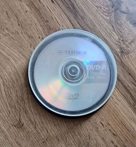 DVD+R toorik 5tk Tunex 4,7gb 120min 16x, dvd plaat (1 foto / 1)