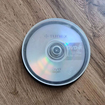 DVD+R toorik 5tk Tunex 4,7gb 120min 16x, dvd plaat