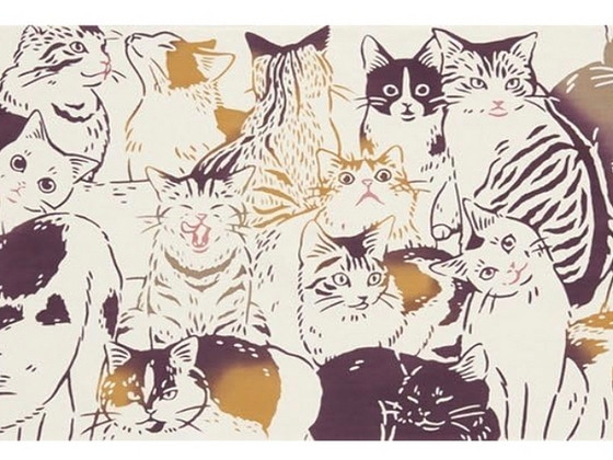 Тэнугуи Кошачья компания Япония