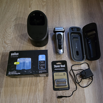 Braun Series 9 Pro+ Wet & Dry, 6-ühes SmartCare keskus