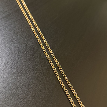 Kuldkett 585, 52 cm.