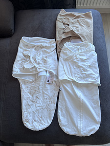 Mähkimislinade (swaddle) komplekt imikutele vanuses 3 kuni 6 kuud (1 foto / 4)