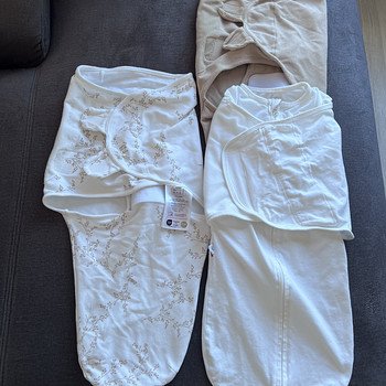 Mähkimislinade (swaddle) komplekt imikutele vanuses 3 kuni 6 kuud