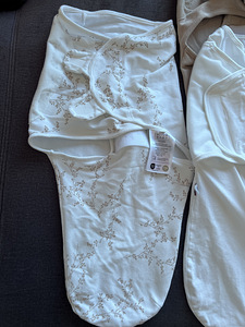 Mähkimislinade (swaddle) komplekt imikutele vanuses 3 kuni 6 kuud (3 foto / 4)