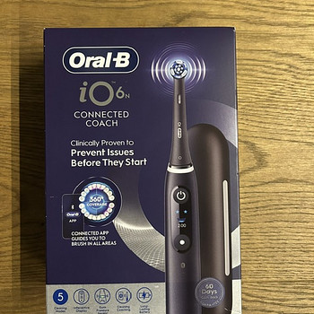Электрическая зубная щетка Oral-B iO Series 6, Black Lava