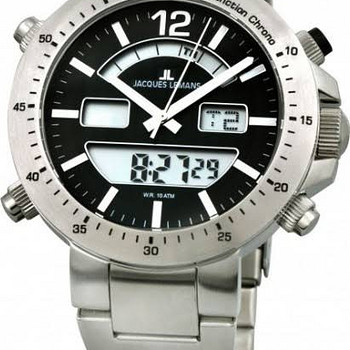 Kell Jacques Lemans 46 mm roostevaba teras