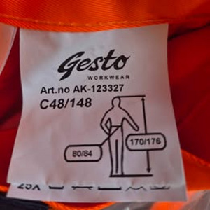 Gesto 48, 50, 56, 58, 60 (3 фото из 7)
