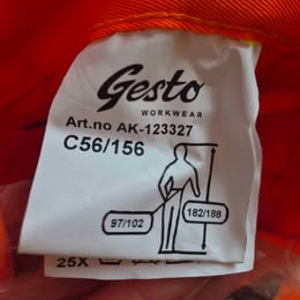 Gesto 48, 50, 56, 58, 60 (5 фото из 7)