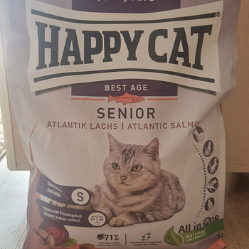 Kuivtoit kassidele Happy Cat Senior.
