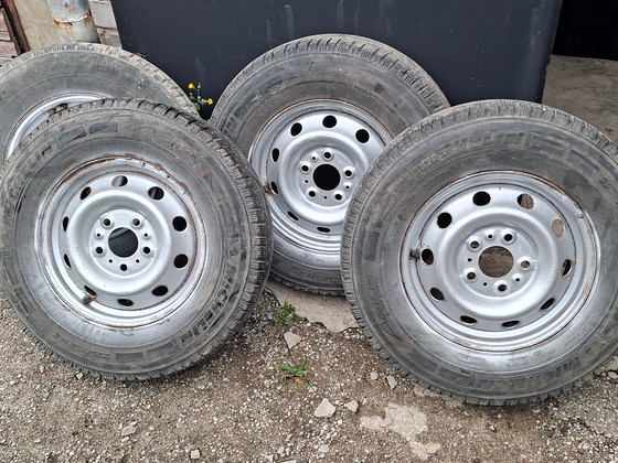 Шины+диски 225/75R16C MICHELIN*Peugeot Boxer 2011