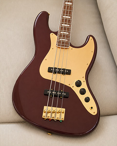 Squier 40th Anniversary Jazz Bass Gold Edition + rihm (3 foto / 5)