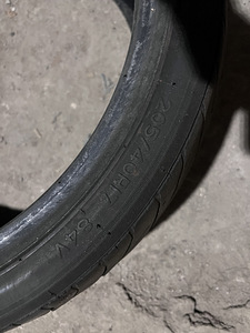 4 tk Kasutatud rehvid 205/40 R17 (1 foto / 2)