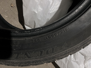 4 tk kasutatud MS rehvid 215/55 R17 (1 foto / 2)