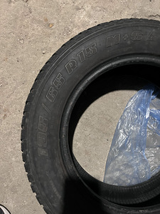 4 tk kasutatud naelrehvid 195/65 R15 (2 foto / 2)