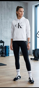 1 kord kantud orig. Calvin Klein dressipluus M (1 foto / 6)
